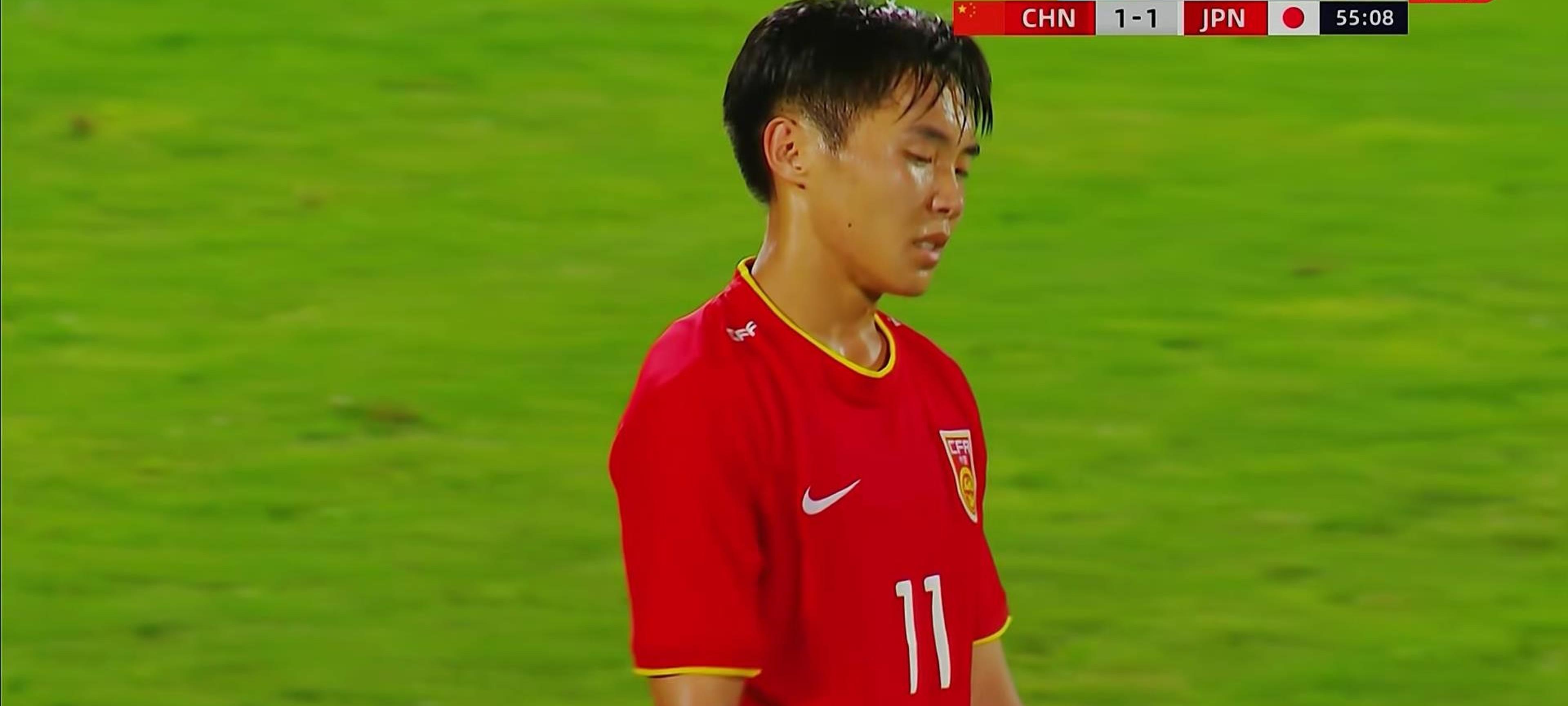 关于梁仕宇替补破门帅惟浩错失空门中国U16队1-1日本队的信息